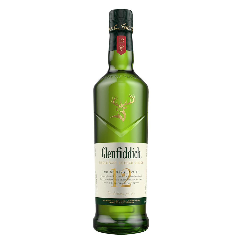 Glenfiddich Single Malt Scotch Whisky 12YO 700ml
