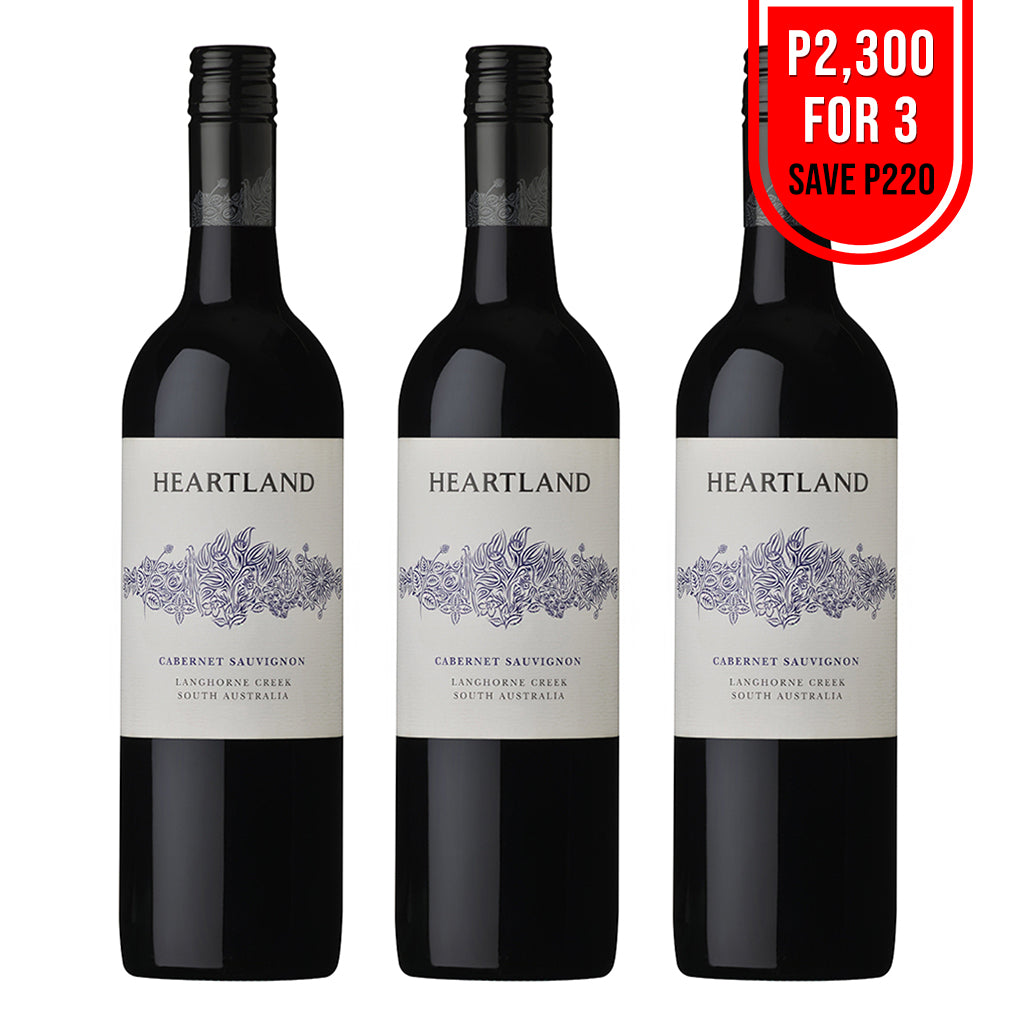 Heartland Cabernet Sauvignon 2018 - 3 Bottles