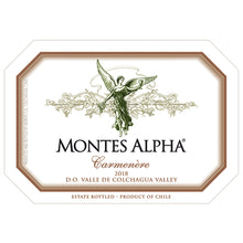 Load image into Gallery viewer, Montes Alpha Carmenère 2018
