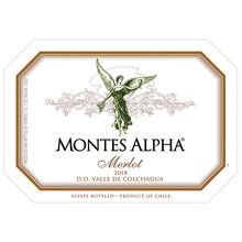 Load image into Gallery viewer, Montes Alpha Merlot 2018
